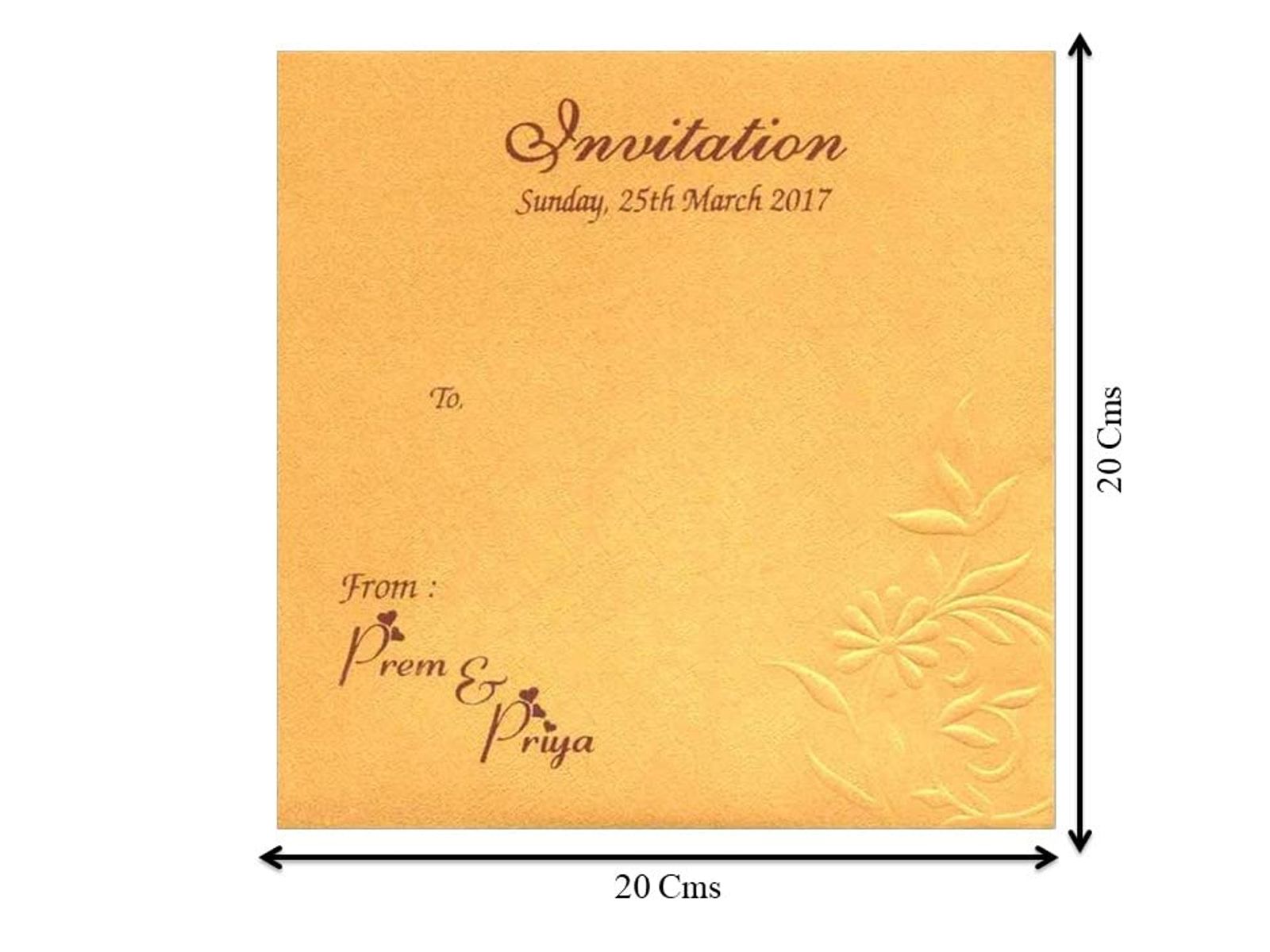 Unique Door Type Opening With Red Shading Wedding Card - KNK2171 - Family Card (BIG)-2